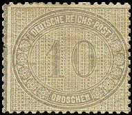 Briefmarke Deutsches Reich Nr.12