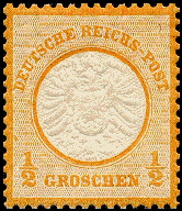 Briefmarke Deutsches Reich Nr.18