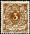Briefmarke Deutsches Reich Nr.45