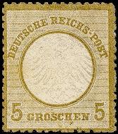 Briefmarke Deutsches Reich Nr.6