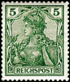 Briefmarke Deutsches Reich Nr.55