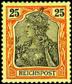 Briefmarke Deutsches Reich Nr.58