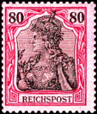 Briefmarke Deutsches Reich Nr.62