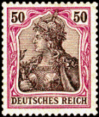 Briefmarke Deutsches Reich Nr.76