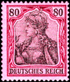 Briefmarke Deutsches Reich Nr.77