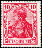 Briefmarke Deutsches Reich Nr.86