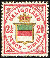 Briefmarke Helgoland Nr.16