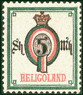 Briefmarke Helgoland Nr.18