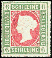 Briefmarke Helgoland Nr.4
