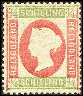 Briefmarke Helgoland Nr.7