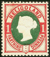 Briefmarke Helgoland Nr.9