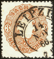 Briefmarke Sachsen Nr.18